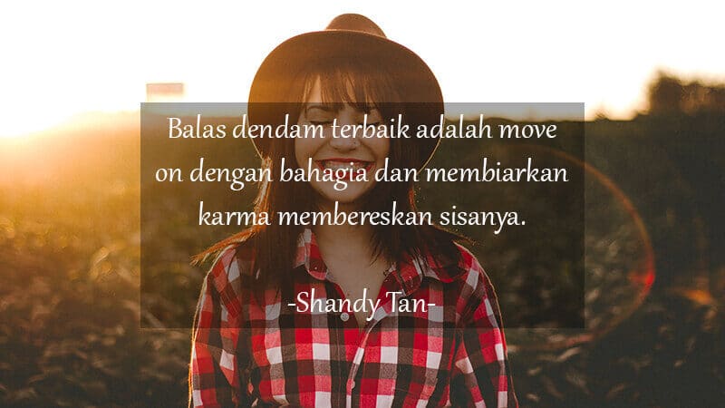 Kata Kata Motivasi Cinta - Shandy Tan