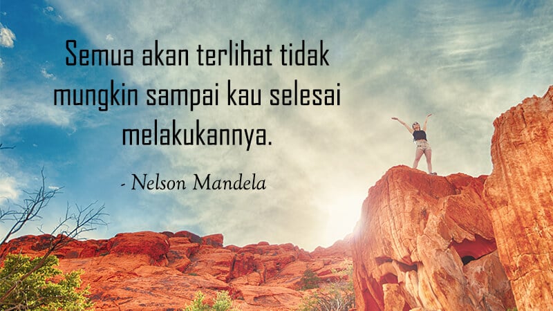 Kumpulan Kata-Kata Motivasi Hidup - Nelson Mandela