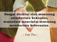 Kumpulan Kata Kata Cinta - Lao Tzu