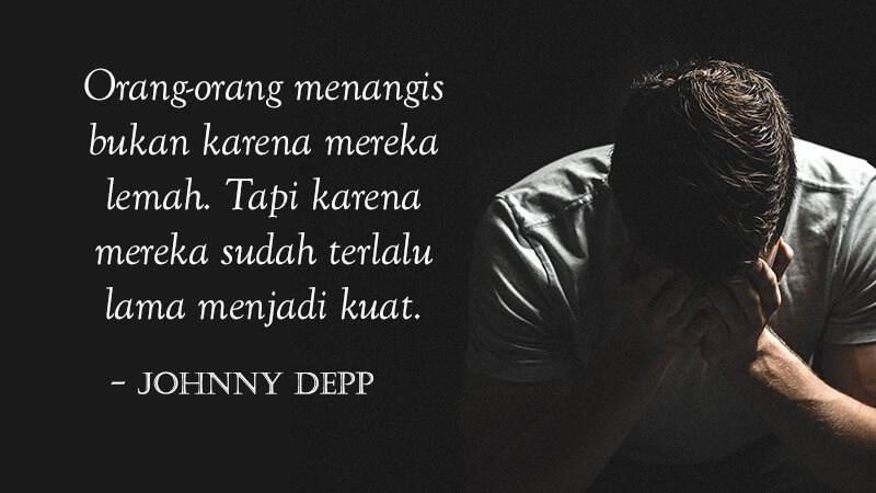 Kata Kata Bikin Baper - Kutipan Johnny Depp