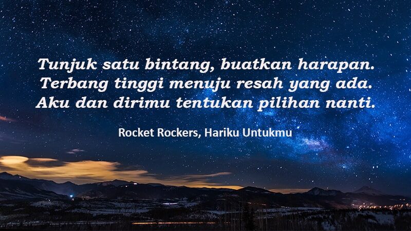 kata kata semangat buat pacar tersayang - Rocket Rockers