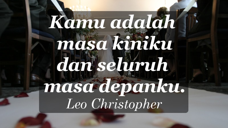 Kata Kata Sayang Buat Pacar Leo Christopher
