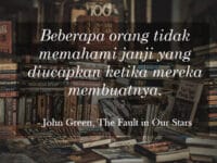Kata Kata Indah Novel - John Green