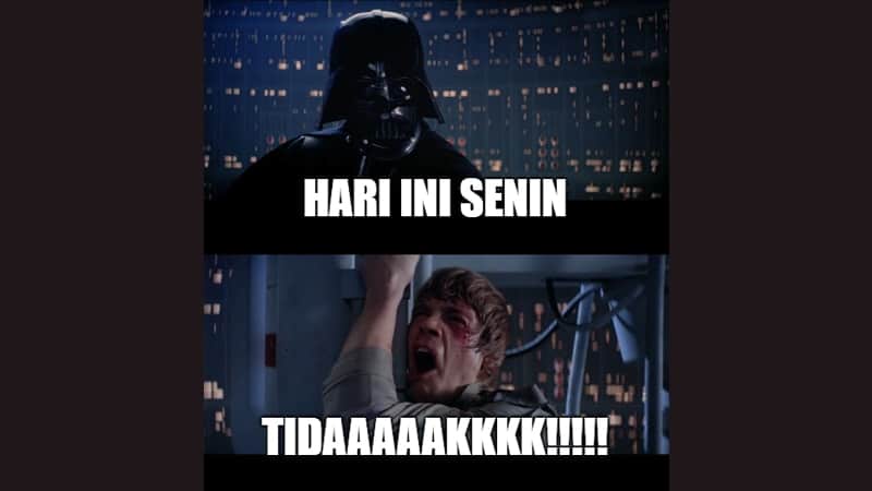 Meme Lucu buat Komen - Meme Darth Vader dan Luke