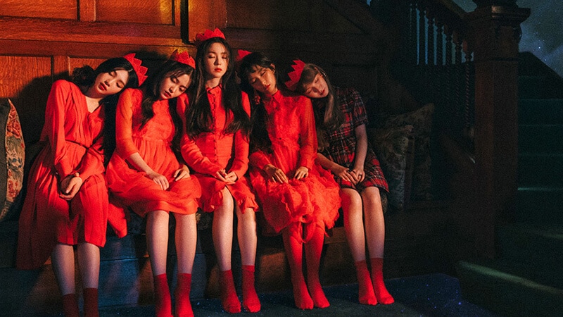 Biodata lengkap Red Velvet - RV berkostum merah