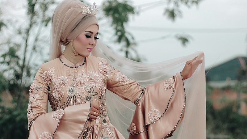 Model Baju Pesta Hijab