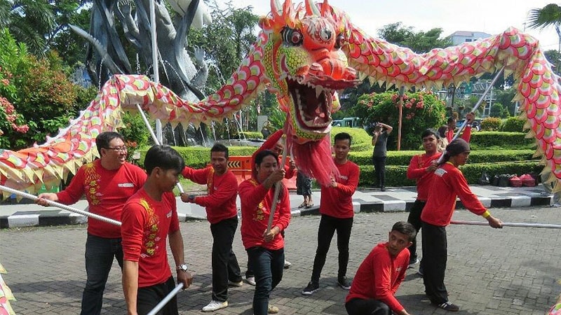 Kebun Binatang Surabaya - Event Barongsai di KBS