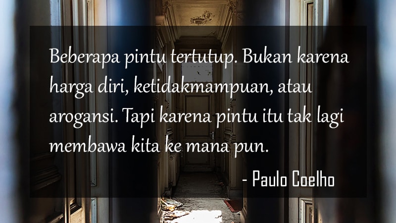 Kata-Kata Sedih Perpisahan - Paulo Coelho