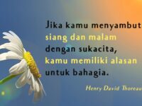 Kumpulan Kata-Kata Bahagia - Henry David Thoreau
