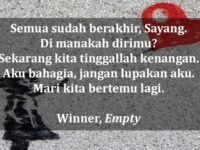Kata-Kata Sedih buat Mantan - Winner Empty