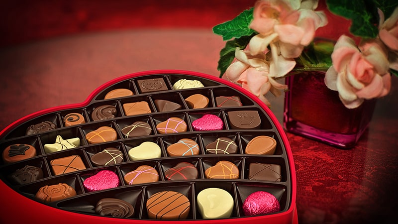 Jenis Coklat - Coklat Valentine
