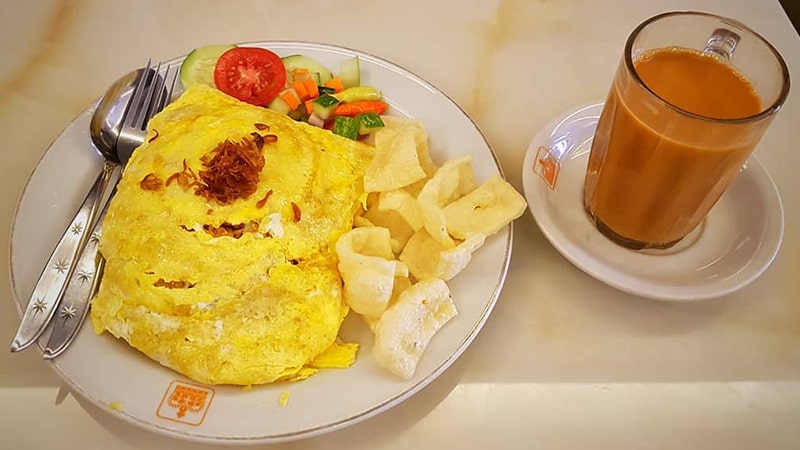 Resep Nasi Goreng Pattaya - Nasi Goreng Pattaya dan Kopi Susu