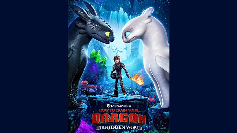 Film How to Train Your Dragon 3 The Hidden World - Poster Film