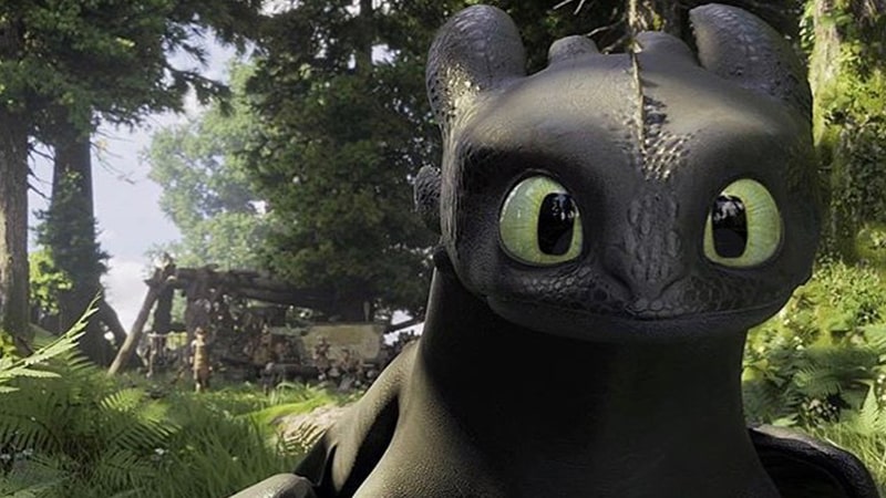 Film How to Train Your Dragon 3 The Hidden World - Toothless