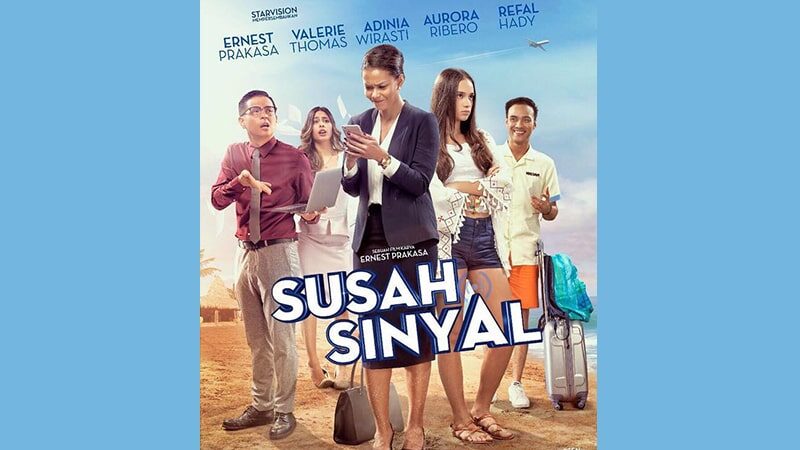 Film Susah Sinyal - Poster Film Susah Sinyal