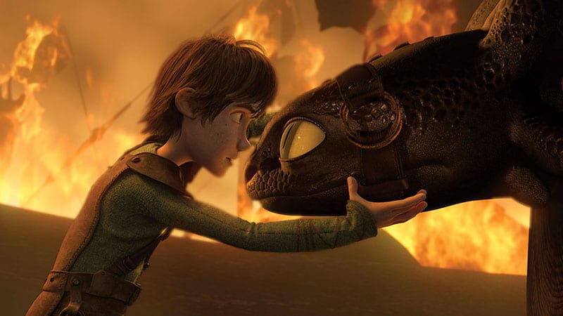 How to Train Your Dragon - Hiccup dan Toothless