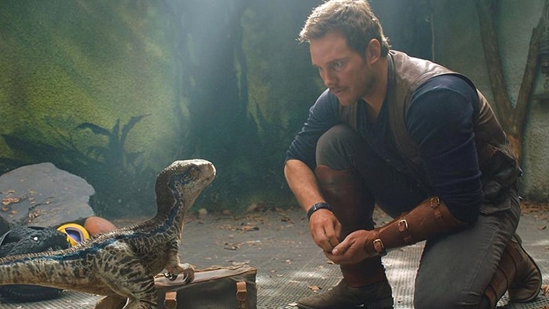 Film Jurassic World Fallen Kingdom - Owen dan Blue