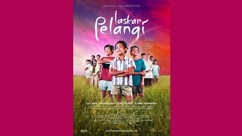 Film Laskar Pelangi - Poster Film Laskar Pelangi