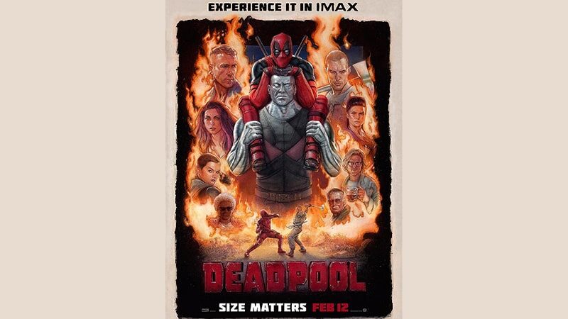 Film Deadpool - Poster Film untuk IMAX