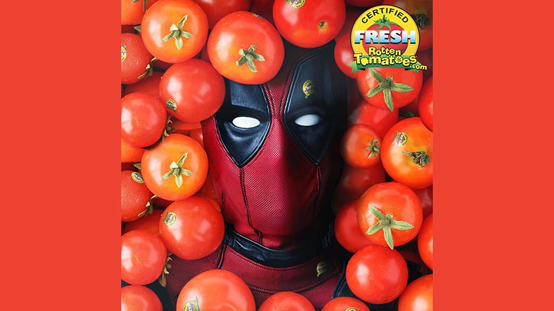 Film Deadpool - Poster Deadpool untuk Rotten Tomatoes