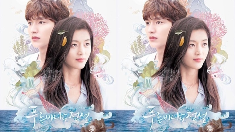 The Legend of the Blue Sea - Poster Drama