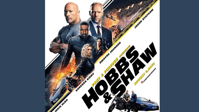 Film Hobbs and Shaw - Poster Film Hobbs and Shaw