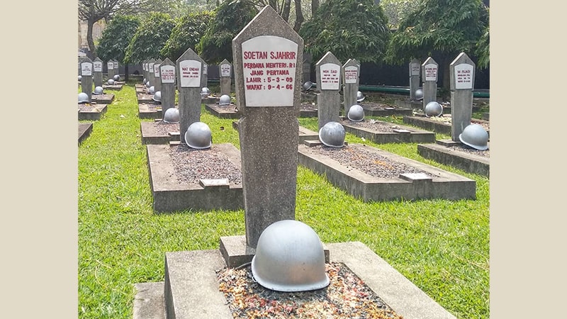 Makam Syahrir di Taman Makam Pahlawan Kalibata