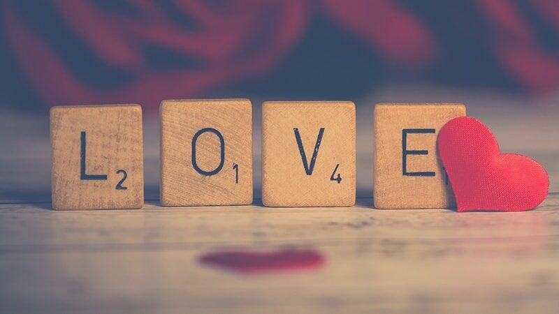 Kata-Kata Cinta Sederhana tapi Bermakna - Scrabble Love