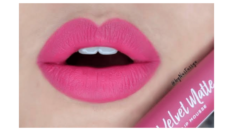 (gambar 1) Wardah Colorfit Velvet Matte Lip Mousse Shade 06 Fuschia Lover