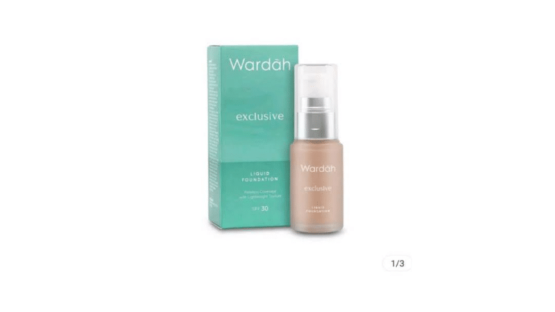 (gambar 1) Wardah Exclusive Liquid Foundation