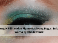 Banyak Pilihan dan Pigmentasi yang Bagus, Inilah Warna Eyeshadow Inez