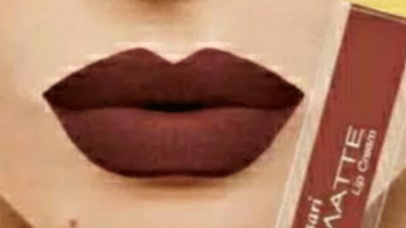 (Gambar 1) Purbasari Hi Matte Lip Cream Shade Magnolia